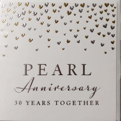 Picture of PEARL ANNIVERSARY CARD